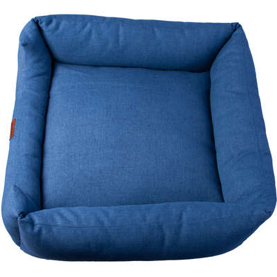 Cama Meau Quadrada Conforto Azul