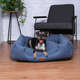 Cama Meau Quadrada Conforto Azul