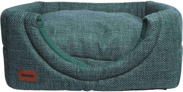 Cama Meau Toca Iglu Premium Verde Musgo - Tam. P
