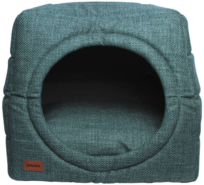 Cama Meau Toca Iglu Premium Verde Musgo - Tam. P