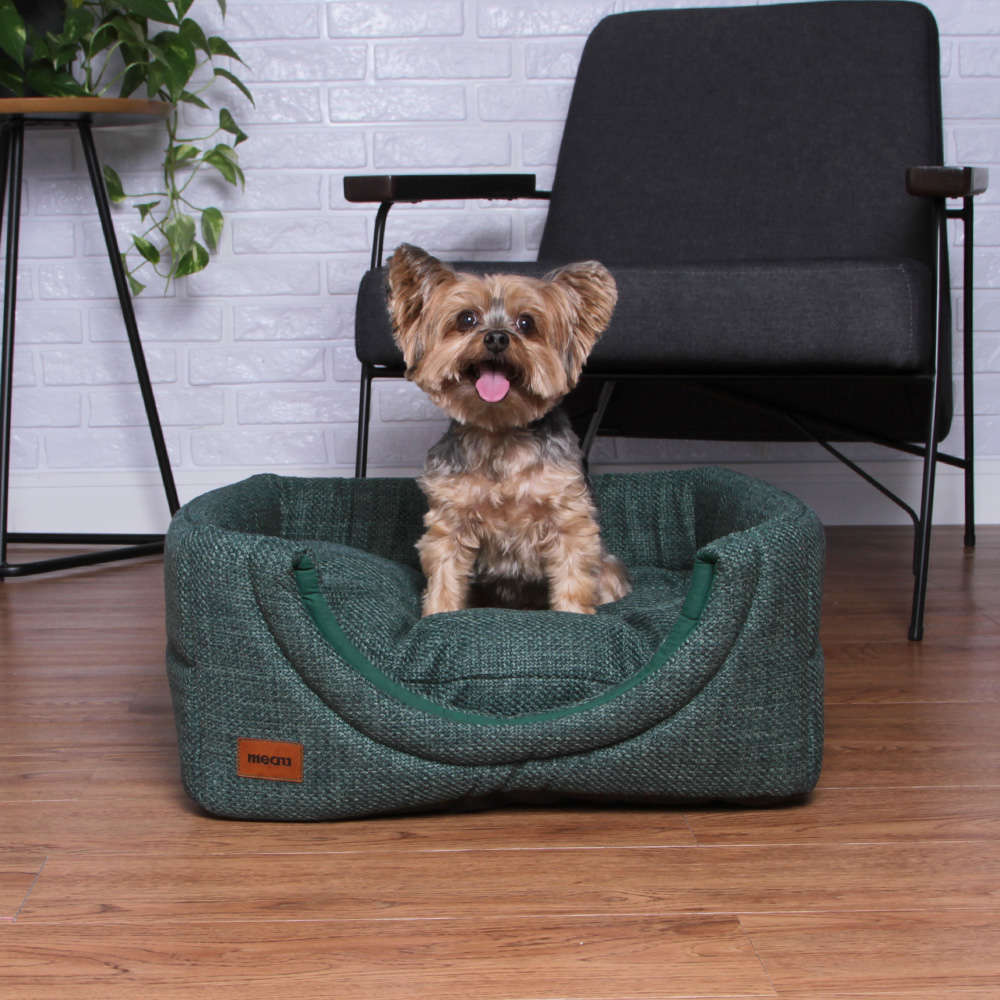Cama Meau Toca Iglu Premium Verde Musgo - Tam. P