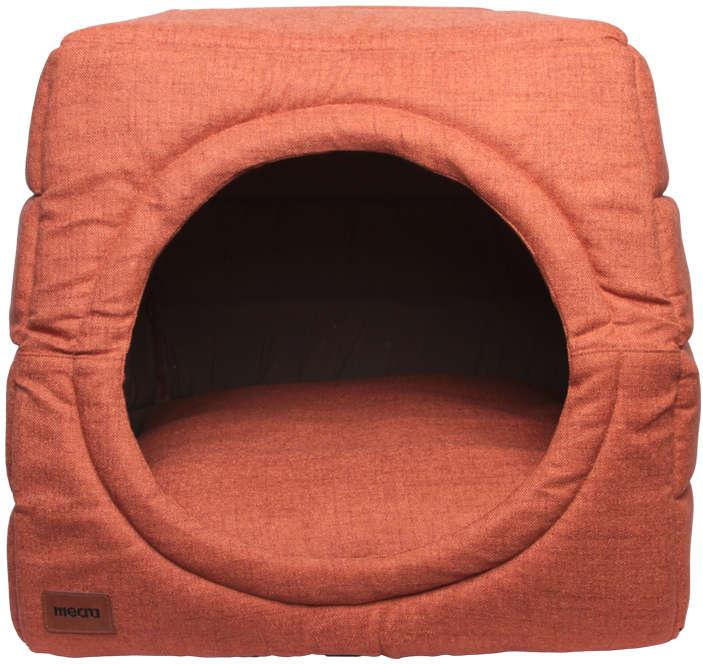 Cama Meau Toca Iglu Premium Terracota - Tam. P