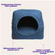 Cama Meau Toca Iglu Premium Azul