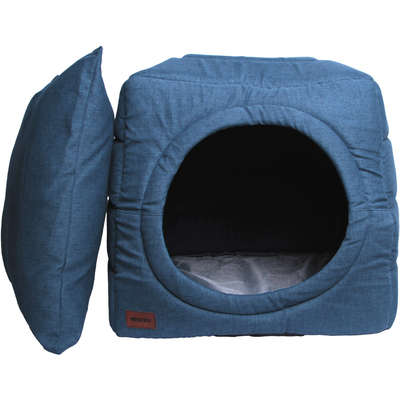 Cama Meau Toca Iglu Premium Azul