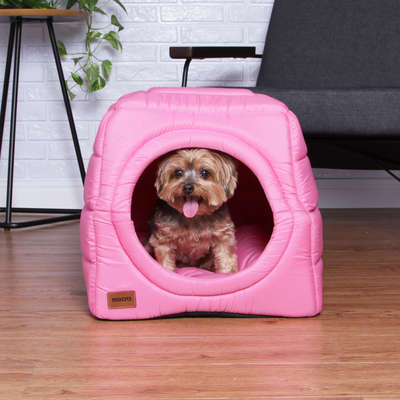 Cama Meau Toca Iglu Rosa