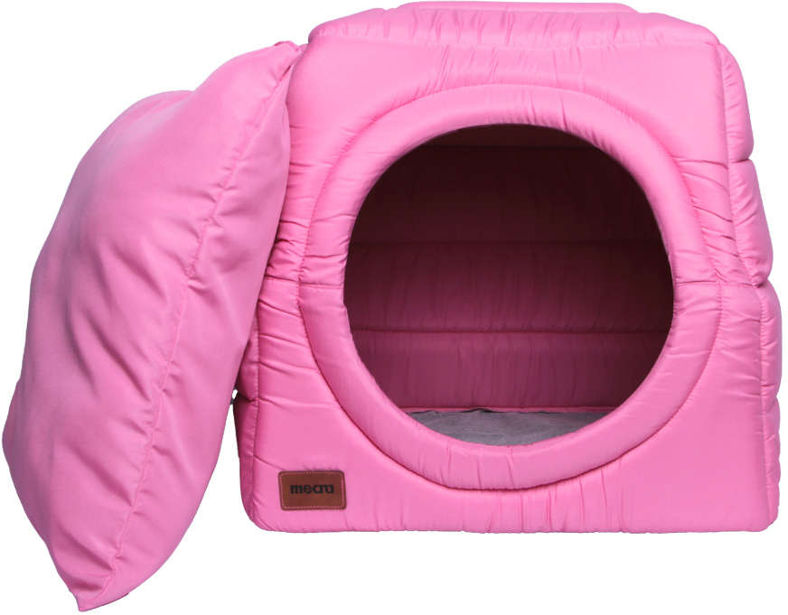 Cama Meau Toca Iglu Rosa - Tam. P