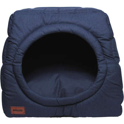 Cama Meau Toca Iglu Impermeável Azul Marinho