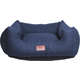Cama Meau Quadrada Conforto Impermeável Azul Marinho