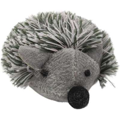 Brinquedo Pelúcia Kroco Ouriço Cinza para Gatos