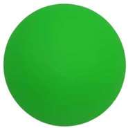Bolinha Cores Neon Kroco Verde para Cães - Tam. Único
