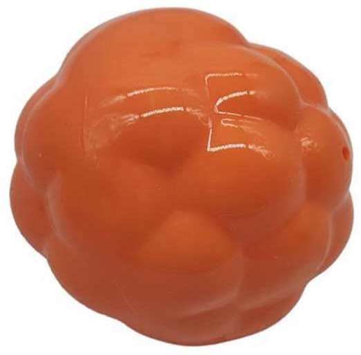 Bolinha Bolhas Kroco Laranja para Cães - Tam. Único