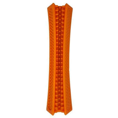 Brinquedo Mordedor Kroco Escova Laranja para Cães