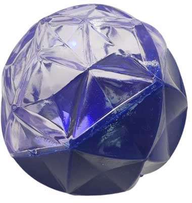 Bola Diamante Kroco Azul para Cães - Tam. Único