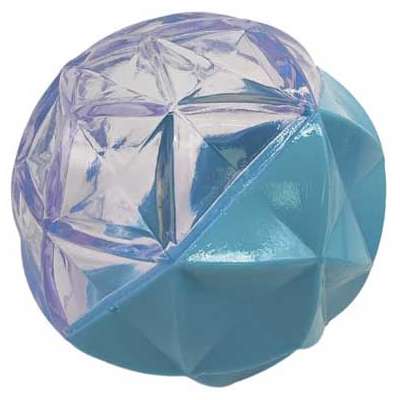 Bola Diamante Kroco Azul Claro para Cães