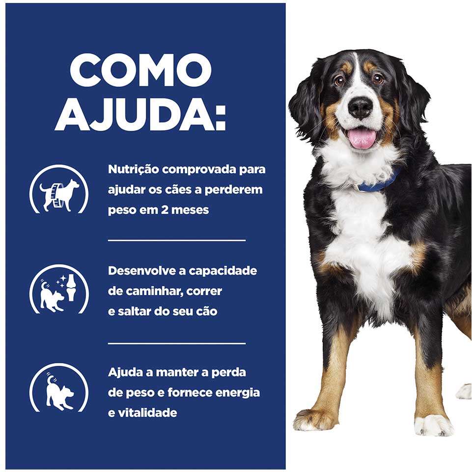 Ração Seca Hill's Prescription Diet Metabolic + Mobility para Cães - 3,85Kg