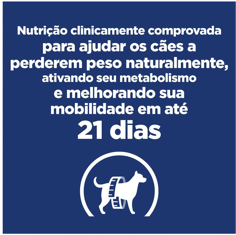Ração Úmida Hill's Prescription Diet Metabolic + Mobility para Cães - 354 g