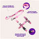 Peitoral com Guia Freefaro Hello Kitty para Cães