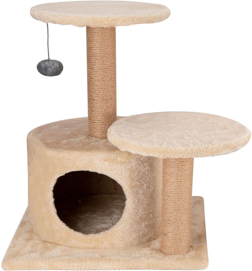 Brinquedo Arranhador Torre Dupla com Toca Roma - Tam. Único