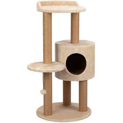 Brinquedo Arranhador Torre Dupla com Toca Veneza