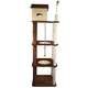 Brinquedo Arranhador Torre com 4 Andares e Casinha
