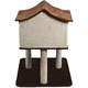 Brinquedo Arranhador Casinha com Base
