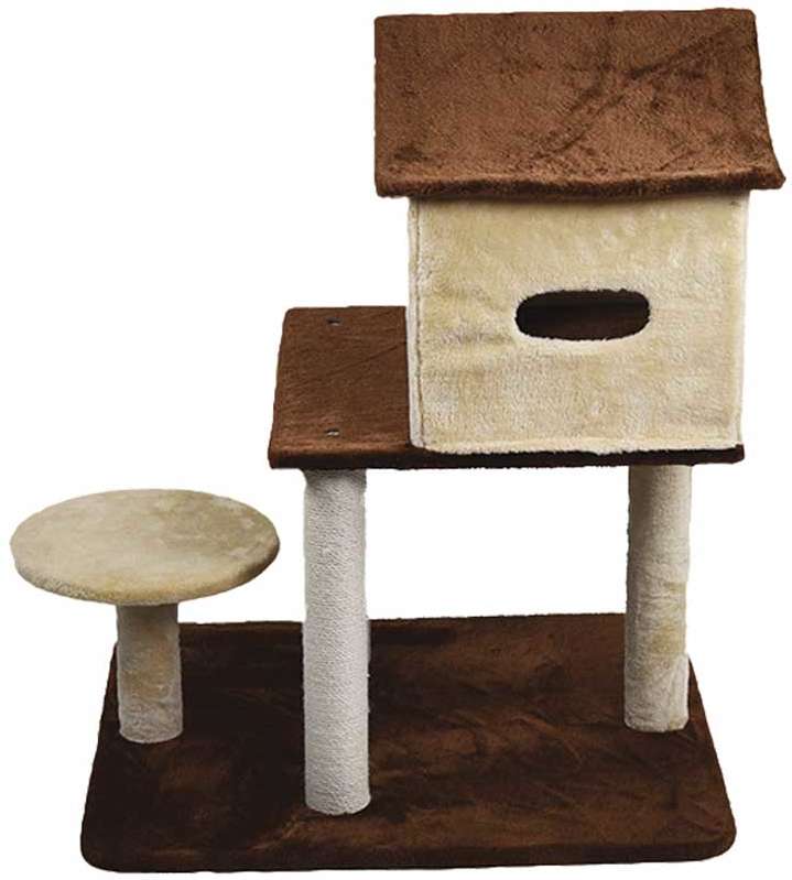 Brinquedo Arranhador Casinha com Base - Tam. Único