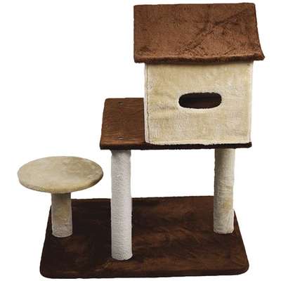 Brinquedo Arranhador Casinha com Base