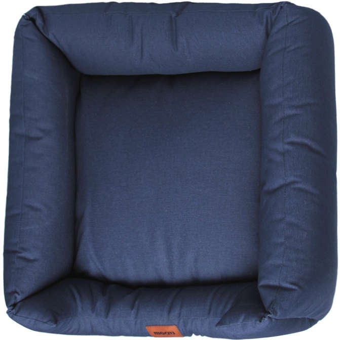 Cama Meau Quadrada Conforto Impermeável Azul Marinho - Tam. P
