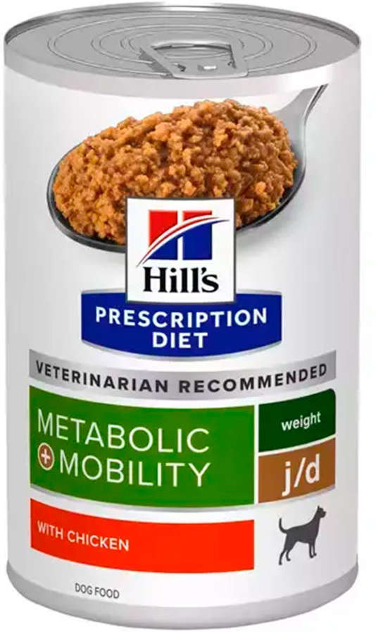 Ração Úmida Hill's Prescription Diet Metabolic + Mobility para Cães - 354 g