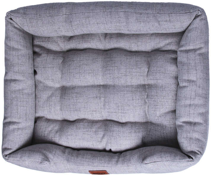 Cama Meau Retangular Impermeável Cinza - Tam. M