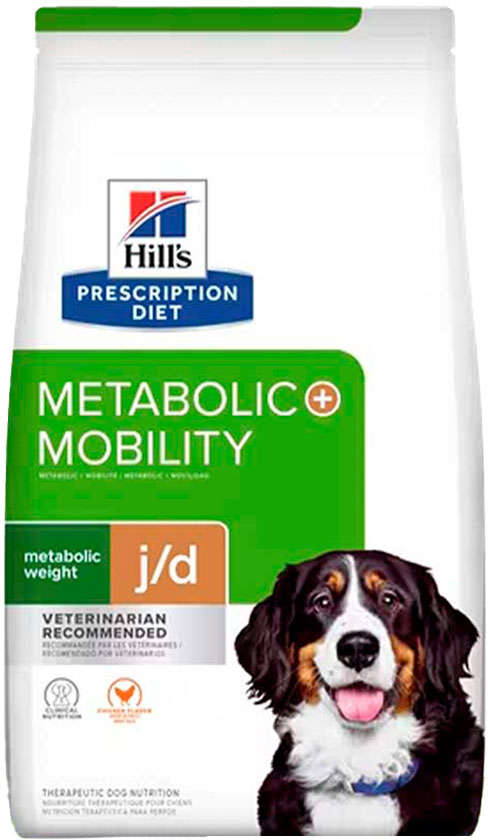 Ração Seca Hill's Prescription Diet Metabolic + Mobility para Cães - 3,85Kg