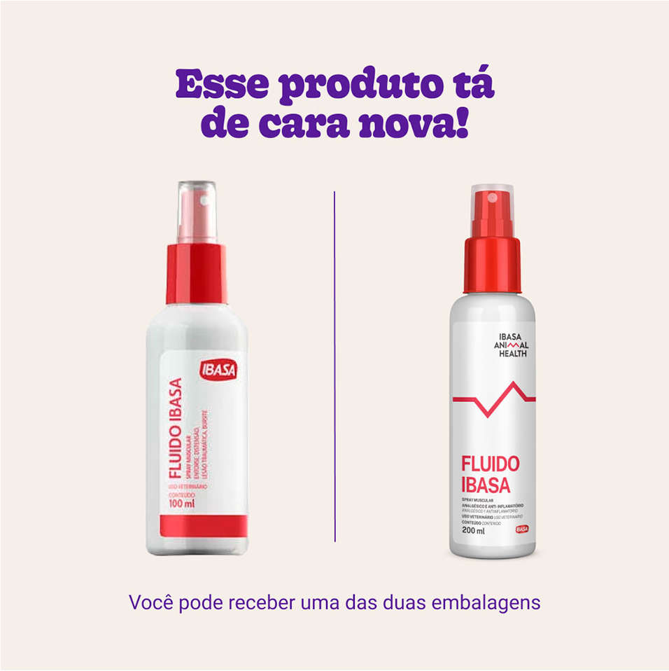 Fluído Ibasa Spray Muscular - 100 mL