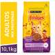 Ração Seca Nestlé Purina Friskies Megamix para Gatos Adultos