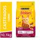 Ração Seca Nestlé Purina Friskies Mix de Carnes para Gatos Castrados