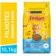 Ração Seca Nestlé Purina Friskies Frango, Leite e Cenoura para Gatos Filhotes