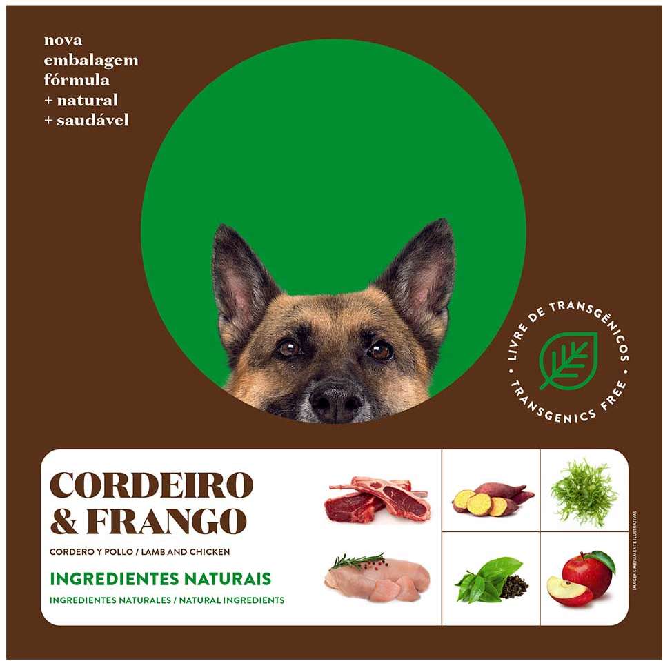 Ração Seca Quatree Supreme Cordeiro e Frango Cães Sênior +7 Raças Médias e Grandes - 15Kg