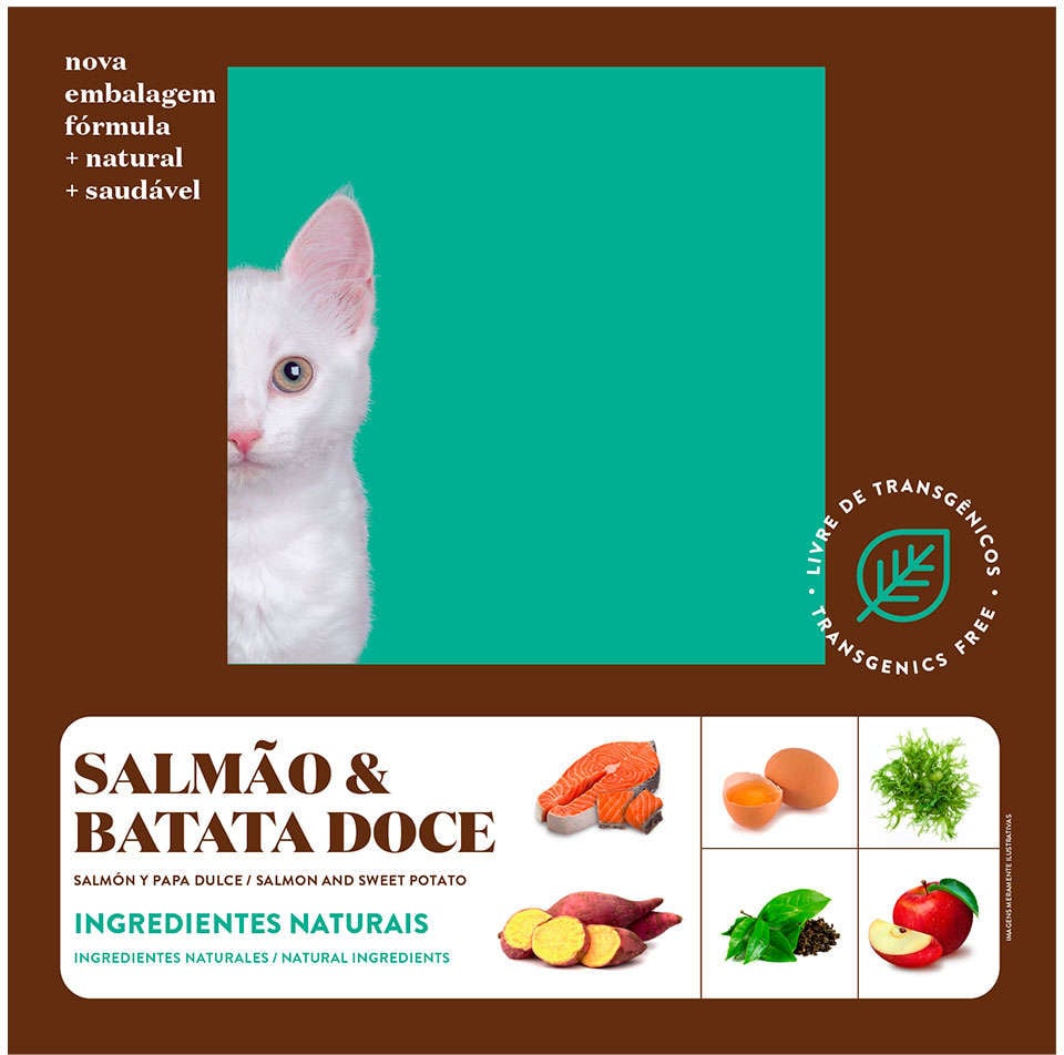 Ração Seca Quatree Supreme Salmão e Arroz Gatos Filhotes - 10,1Kg