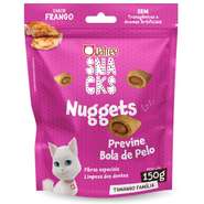 Snack Quatree para Gatos Adultos Sabor Frango Bola de Pelo - 150 g