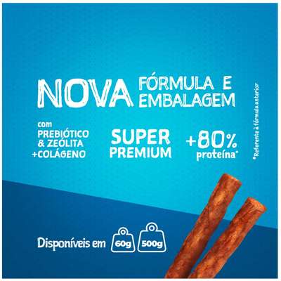 Petisco Quatree Snacks Carne e Batata Doce para Cães