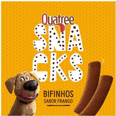 Petisco Quatree para Cães Sabor Frango