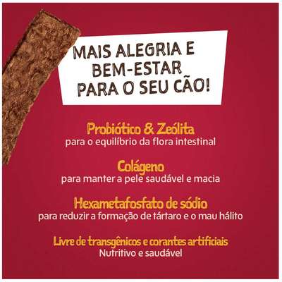 Petisco Quatree para Cães Sabor Churrasco