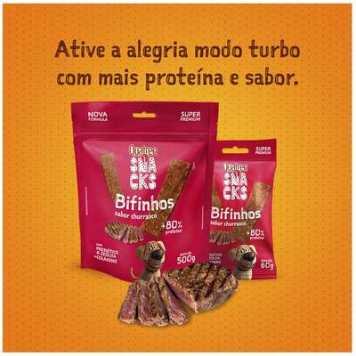 Petisco Quatree para Cães Sabor Churrasco