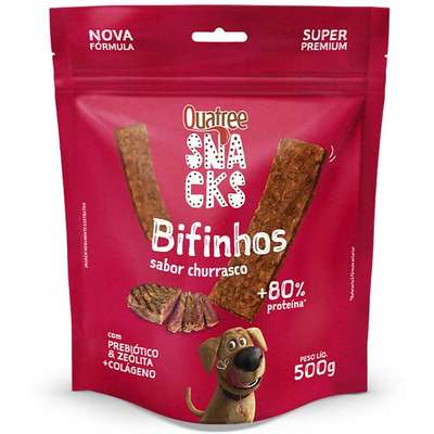 Petisco Quatree para Cães Sabor Churrasco