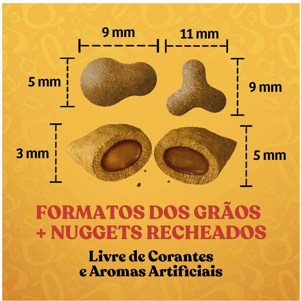 Ração Seca Quatree Gourmet Mix de Carnes Gatos Castrados - 10,1Kg