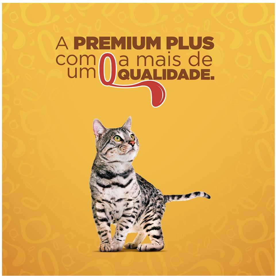 Ração Seca Quatree Gourmet Mix de Carnes Gatos Castrados - 10,1Kg