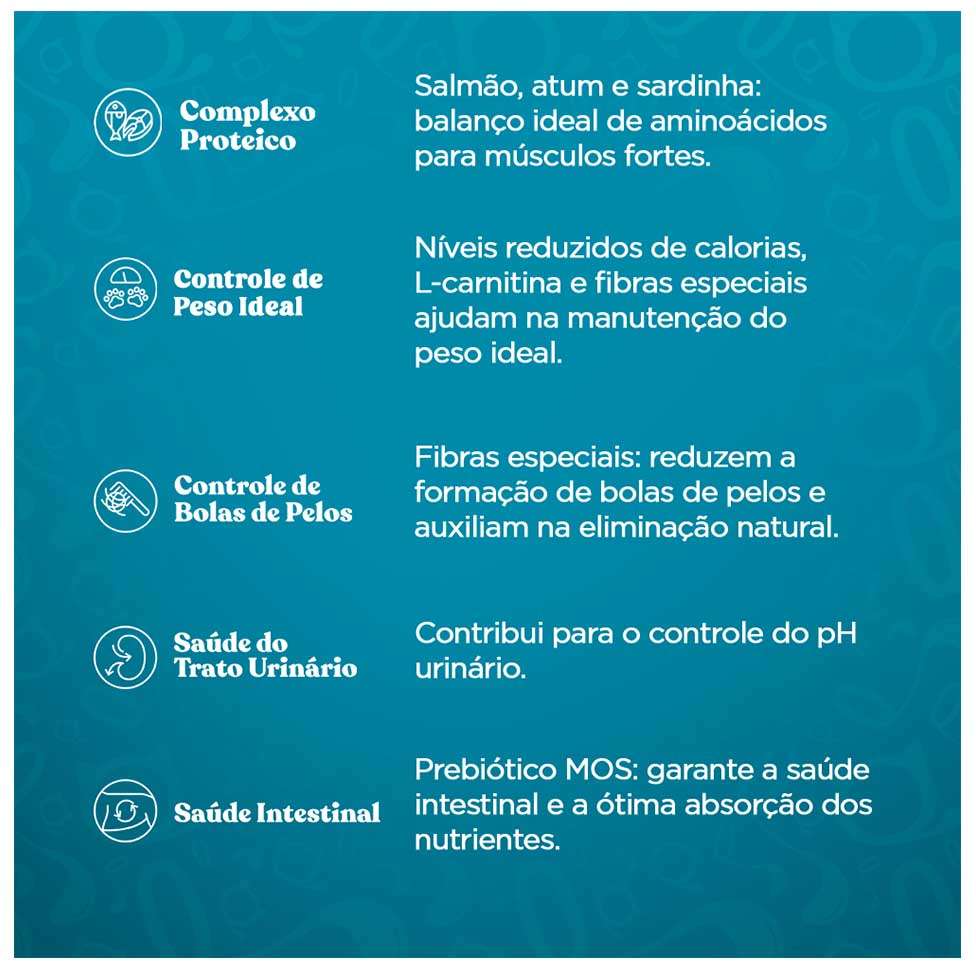 Ração Seca Quatree Gourmet Delícias do Mar Gatos Castrados - 10,1Kg