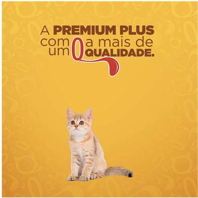 Ração Seca Quatree Gourmet Carne e Leite Gatos Filhotes