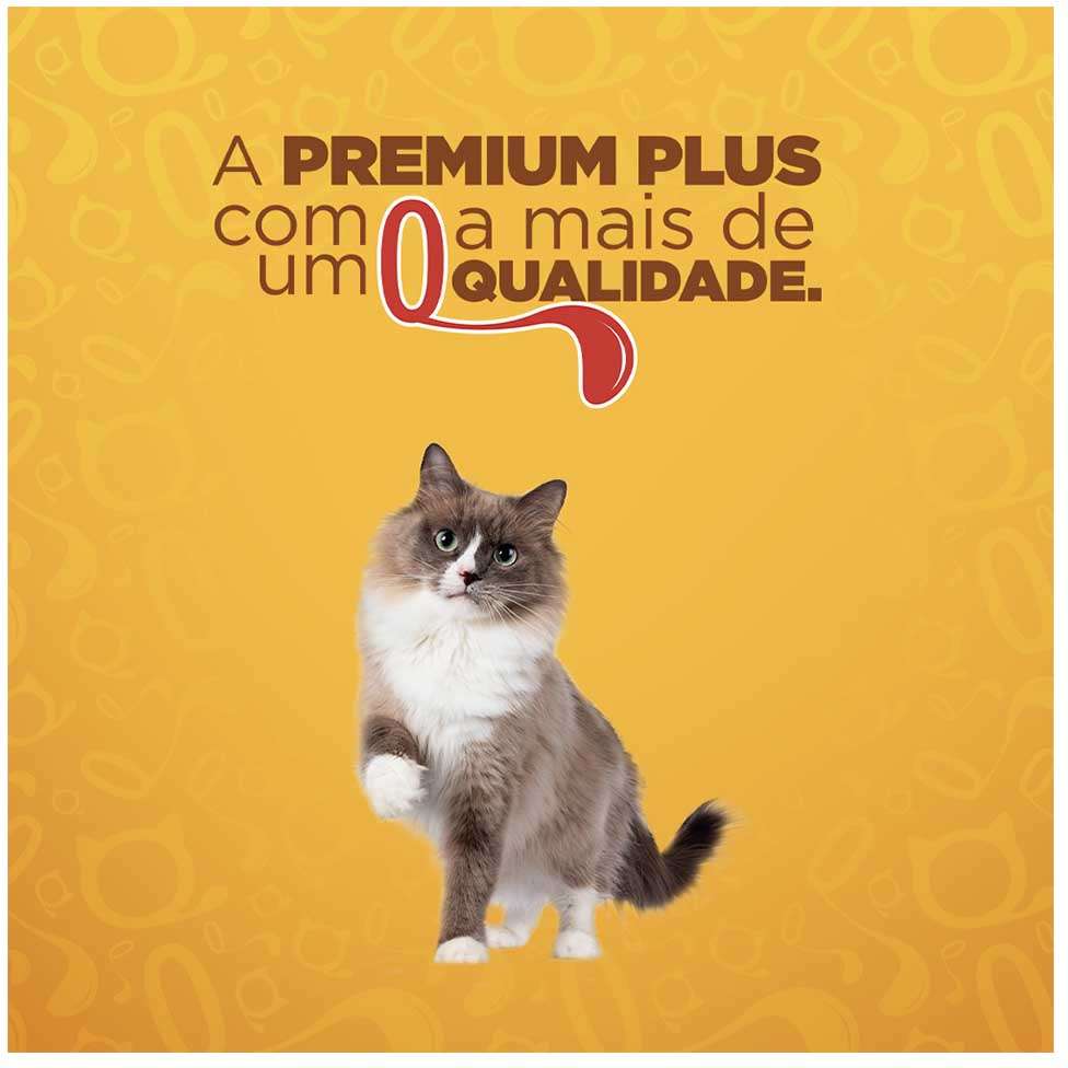 Ração Seca Quatree Gourmet Peixe Gatos Adultos - 10,1Kg
