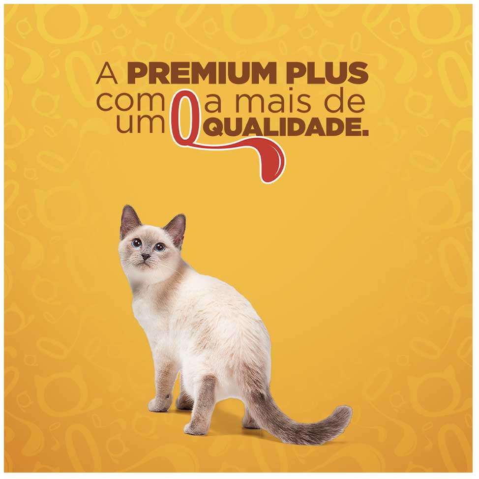 Ração Seca Quatree Gourmet Mix de Carnes Gatos Adultos - 10,1Kg