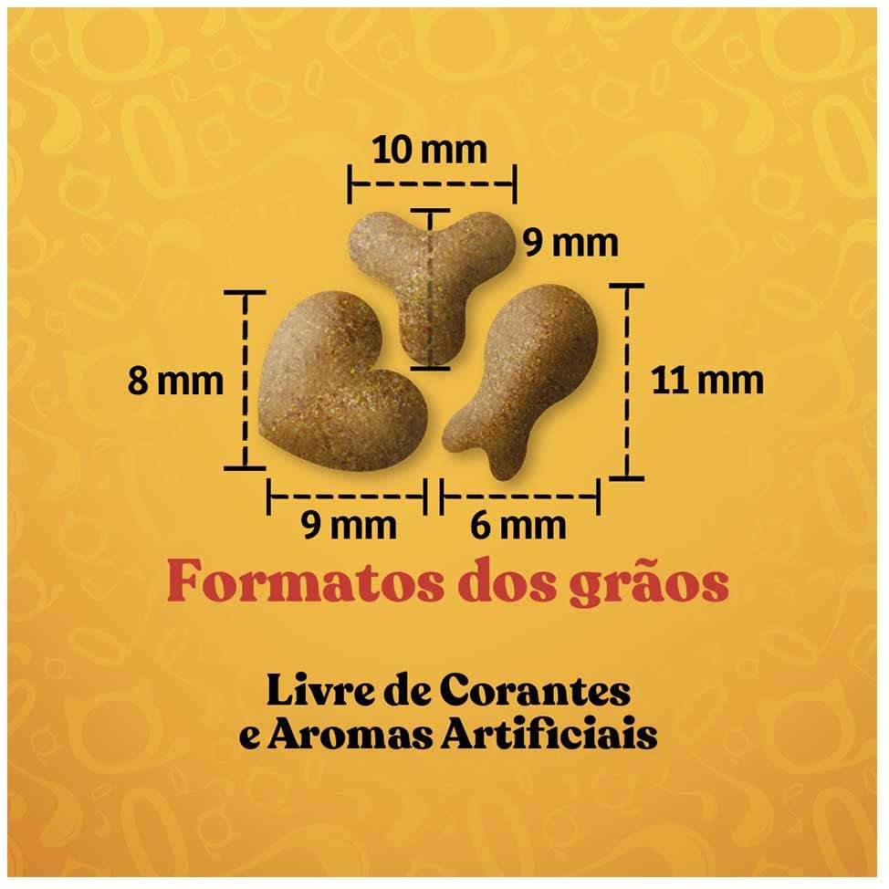 Ração Seca Quatree Gourmet Mix de Carnes Gatos Adultos - 10,1Kg